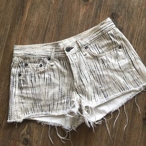 Rag & Bone cut-off Jean shorts