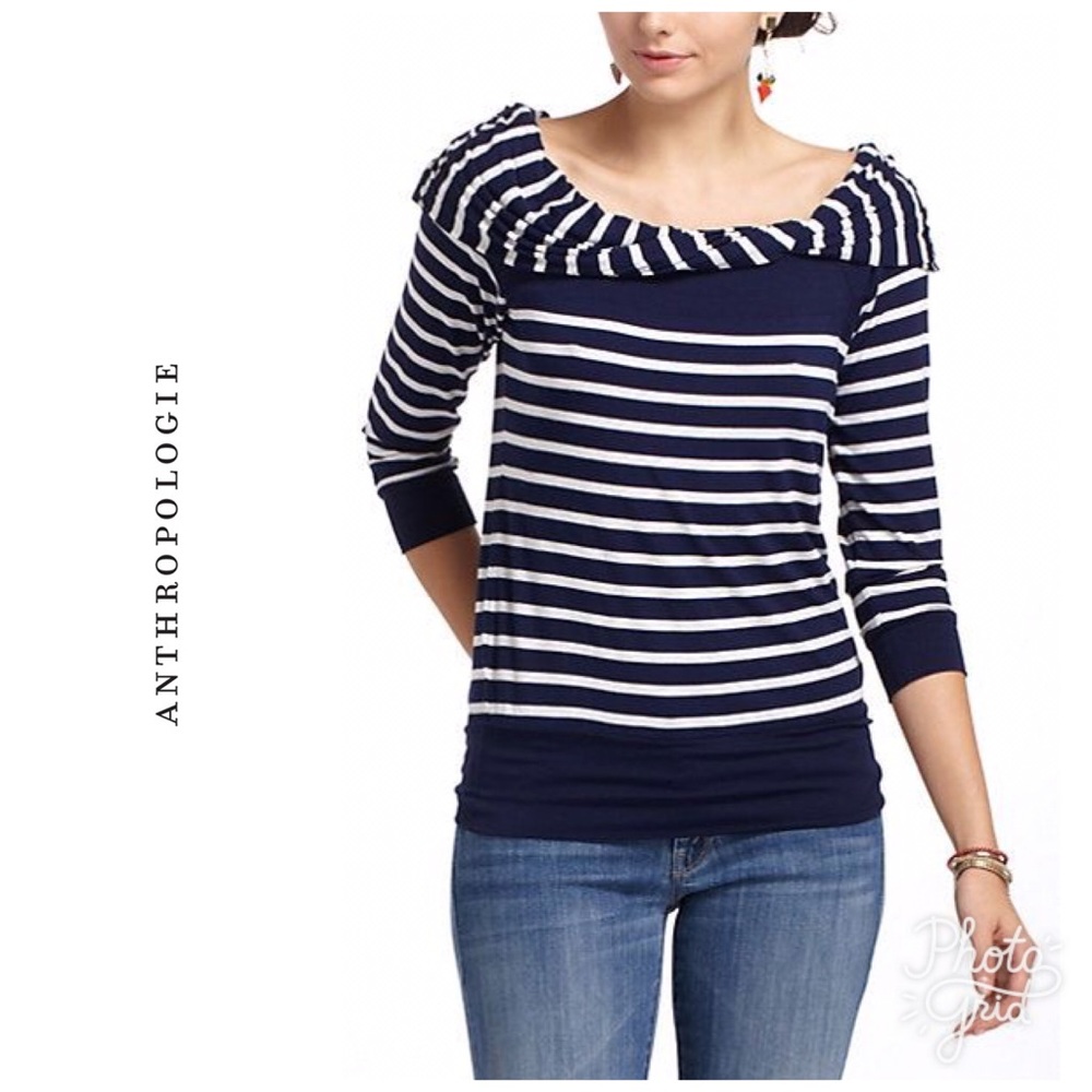Anthropologie Sawyer boatneck top