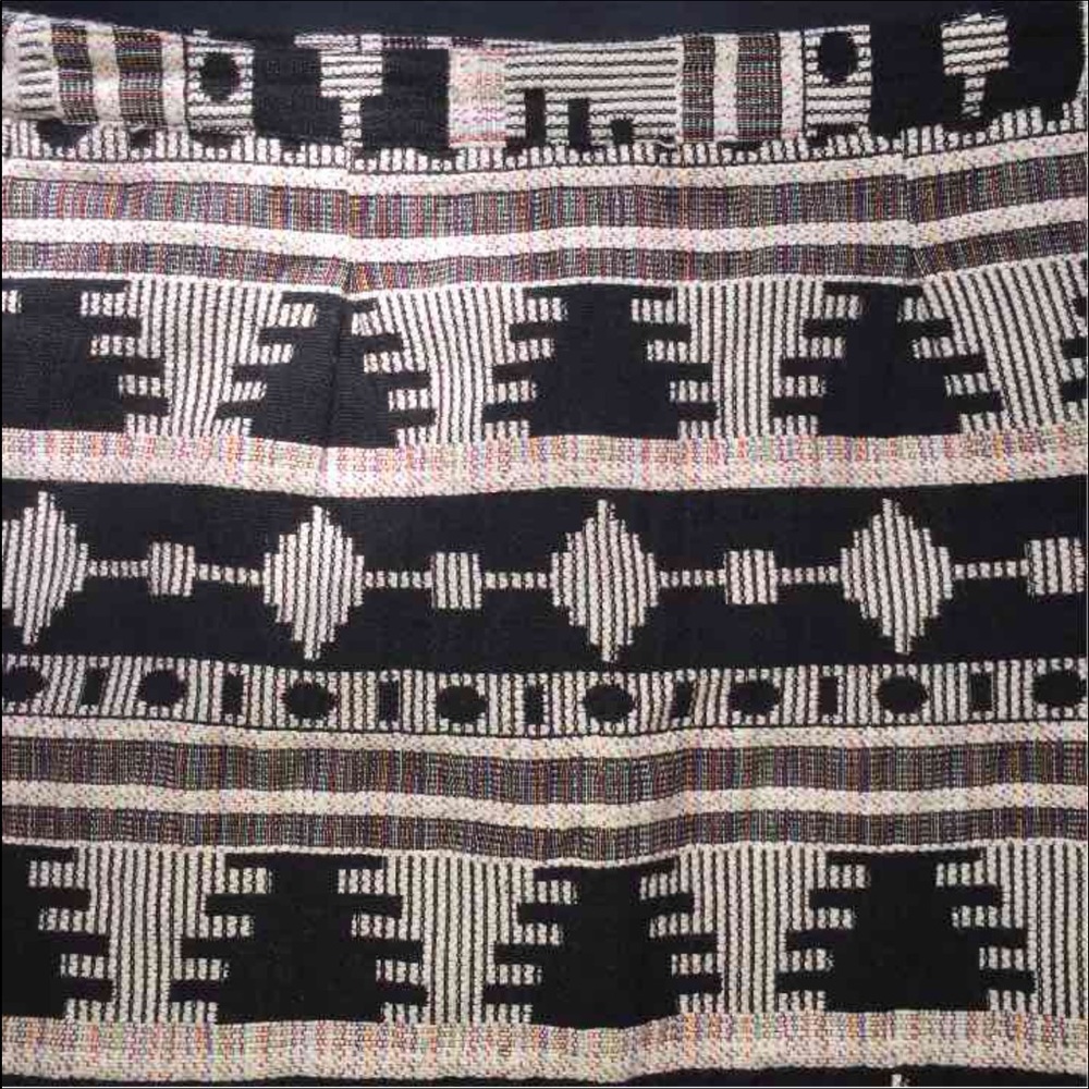 High rise Aztec miniskirt