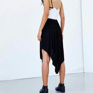 Kimchi Blue Hallie Ballet Asymmetrical Midi Skirt