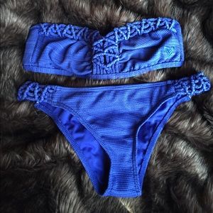 Blue roxy bathing suit