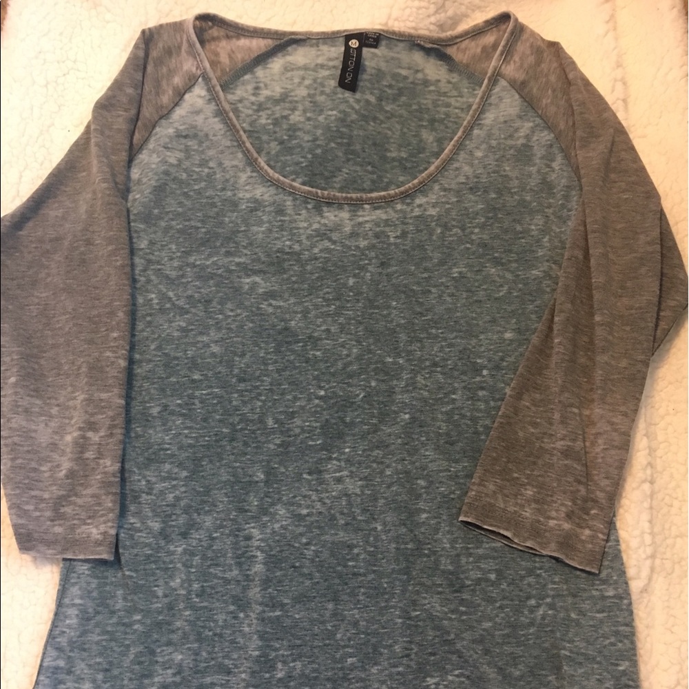 Cotton on baseball tee