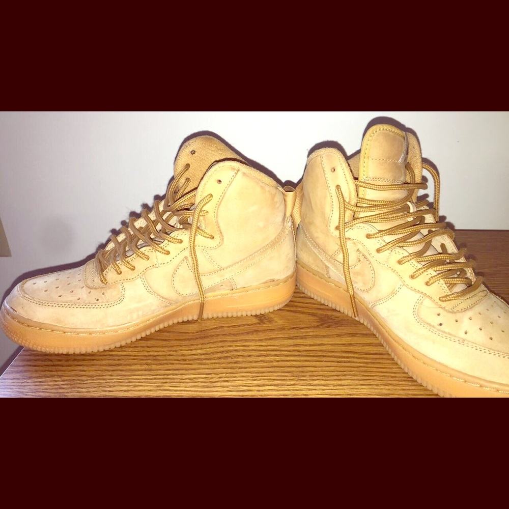 Wheat Air Force 1s