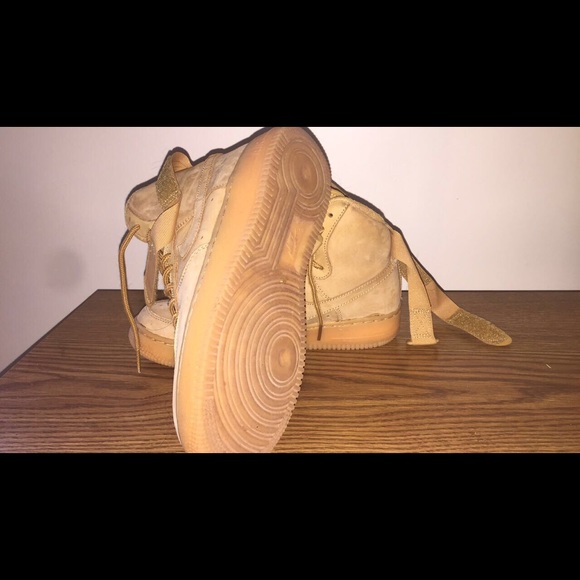 Wheat Air Force 1s - Picture 2 of 4