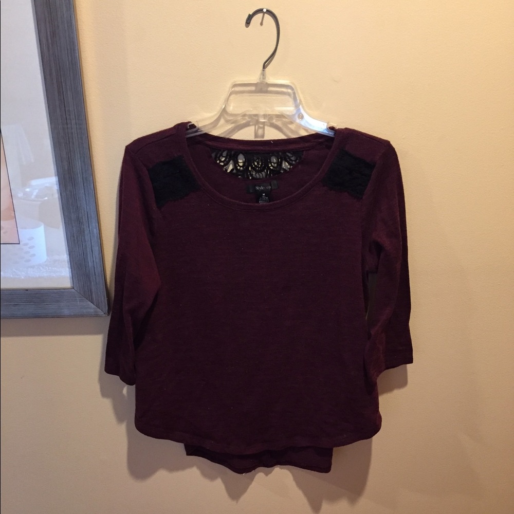 Middle sleeves cardigan