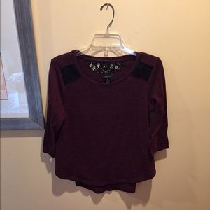 Middle sleeves cardigan