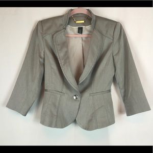 Banana Republic Gray Cute Blazer sz 2