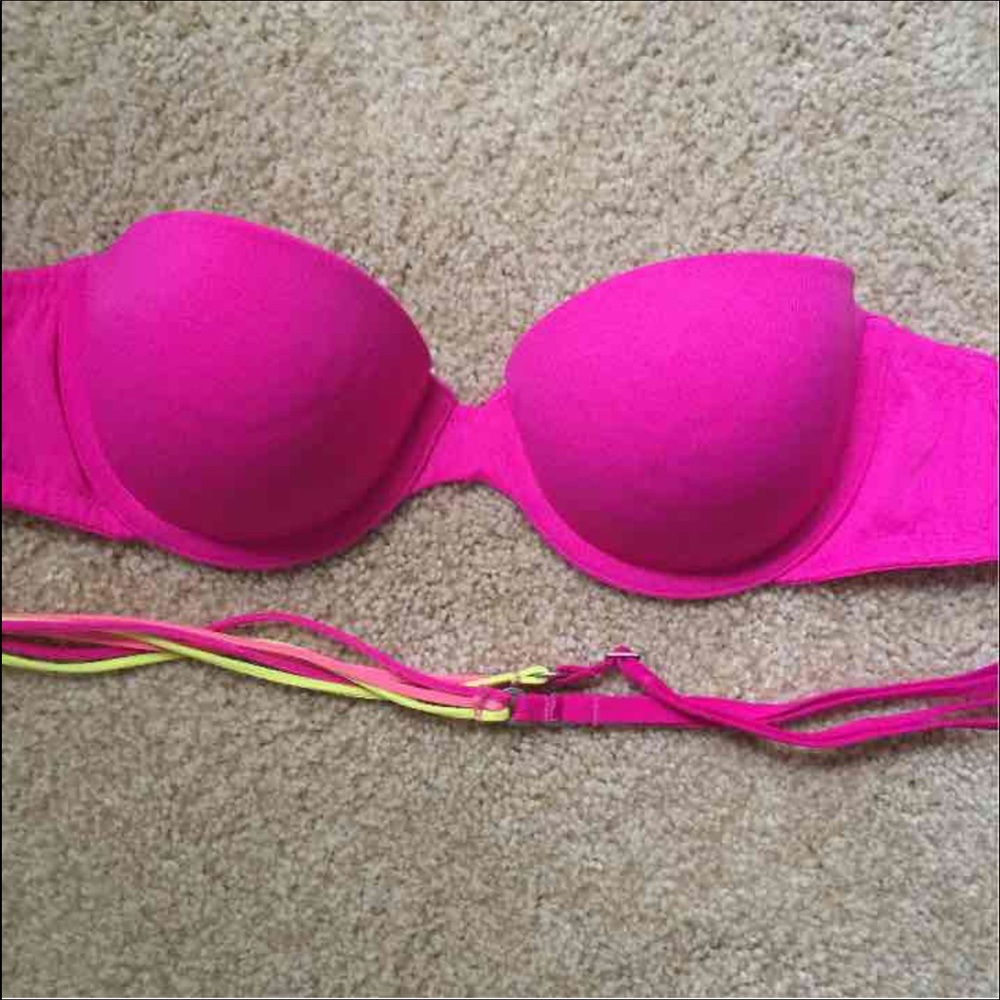 Pink multiway bra
