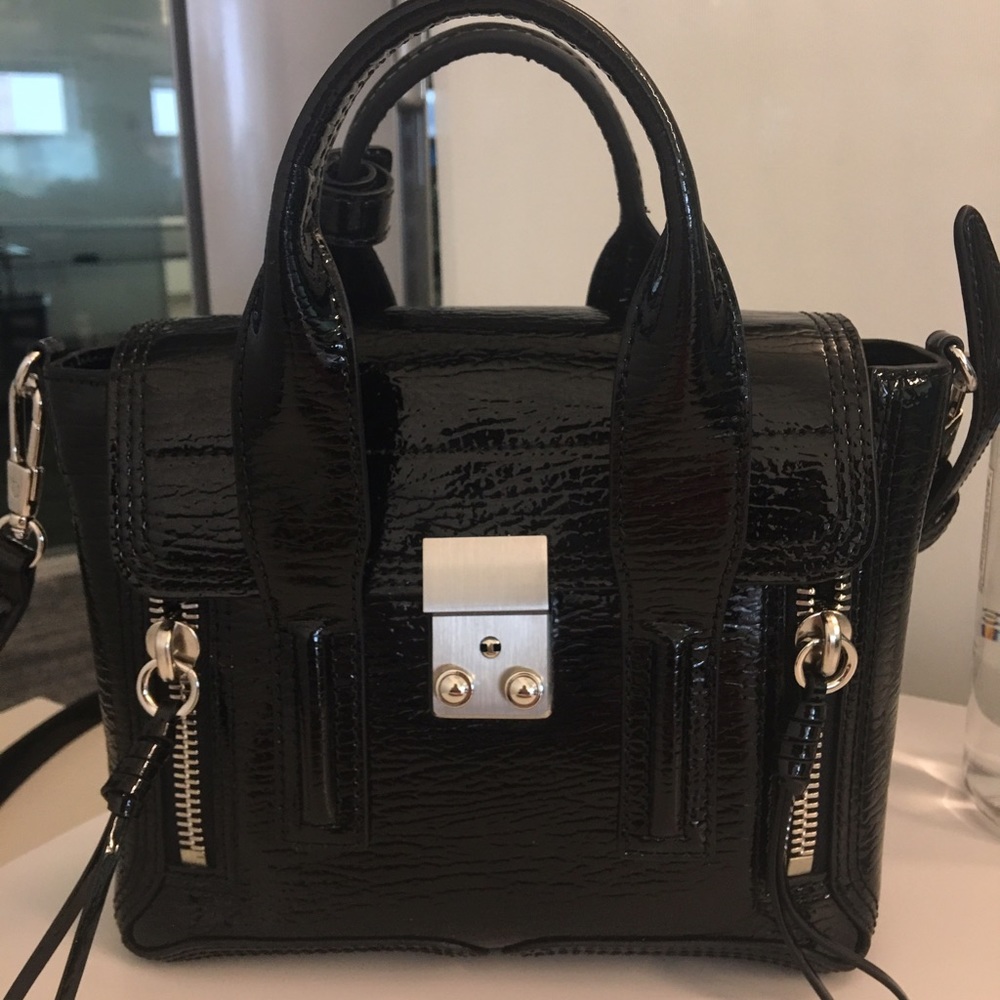 PHILLIP LIM - Pashli Mini Patent Satchel Bag