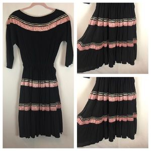 Vintage Indian Buckboard Fashion w Belt sz S