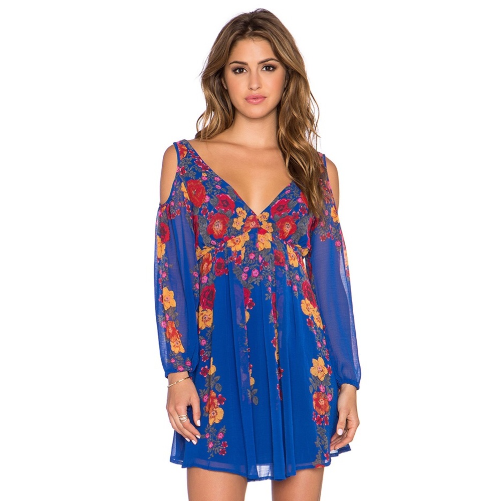 NWT *Rare* Free People Cobalt Blue Dress