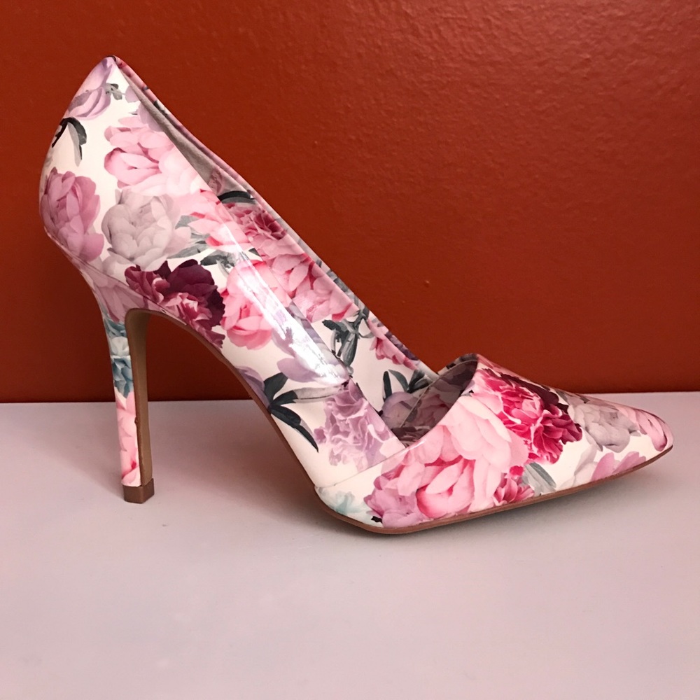 Floral heels