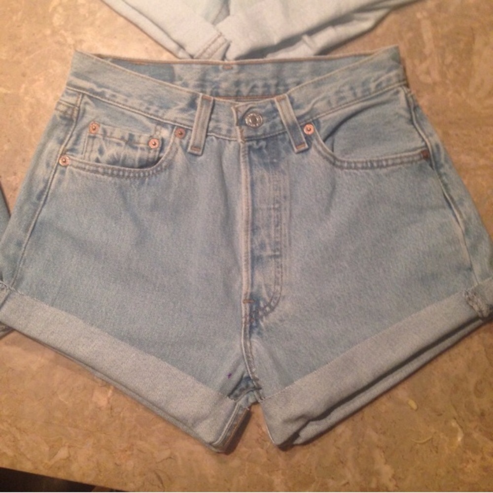 High waisted Levi's vintage Jean shorts