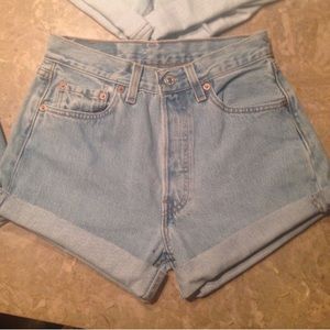 High waisted Levi's vintage Jean shorts