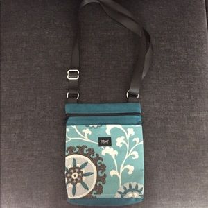Handcrafted Monet Cross Body Bag