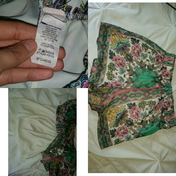 Floral dressy shorts - Picture 1 of 1