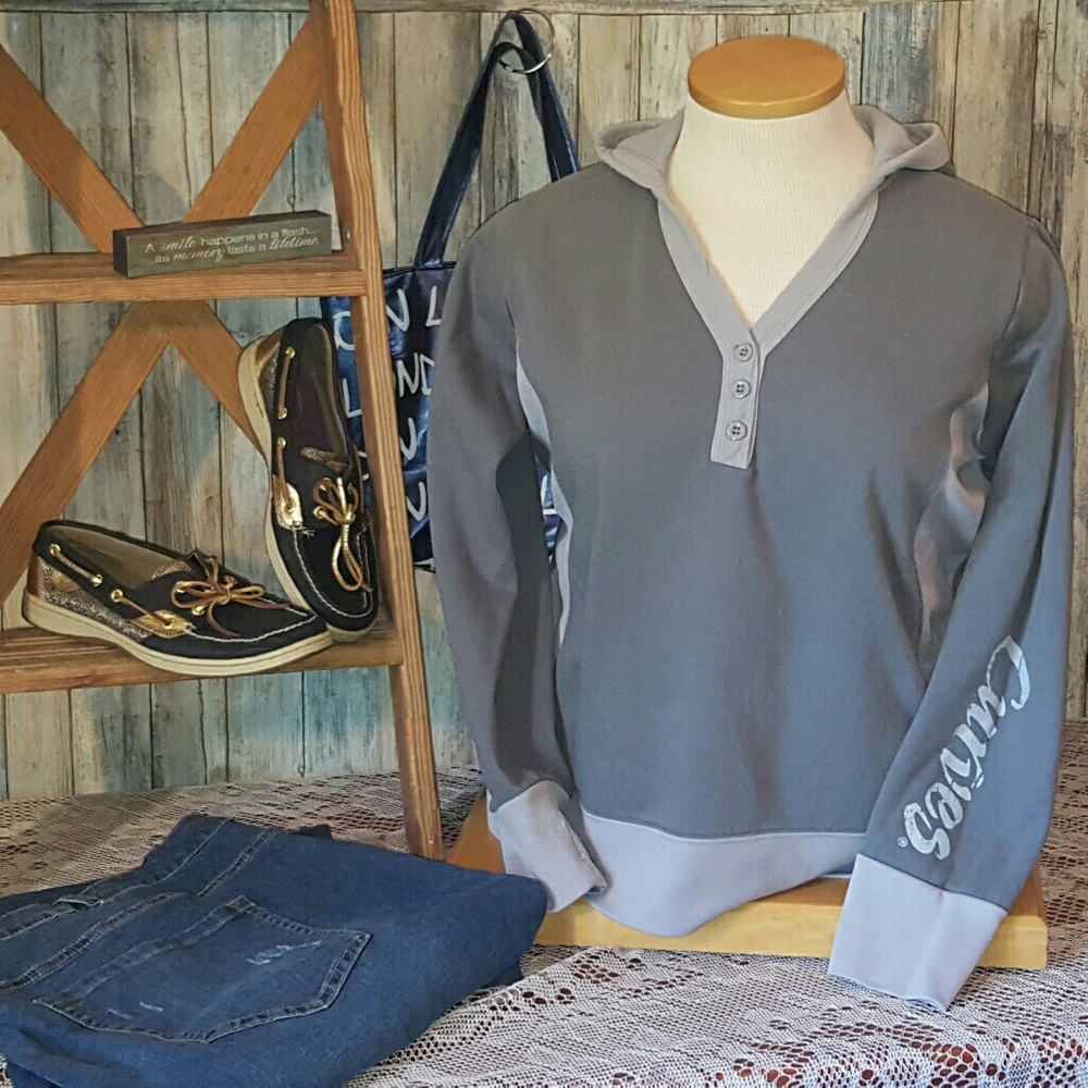 Curves for Women hooded sweatshirt