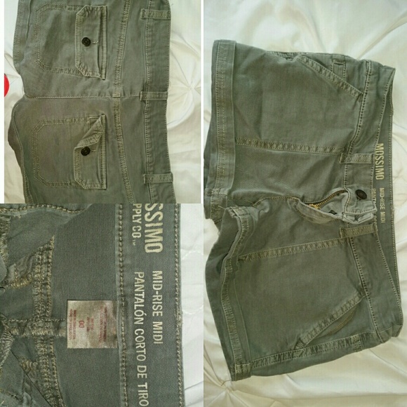 Olive shorts - Picture 1 of 1