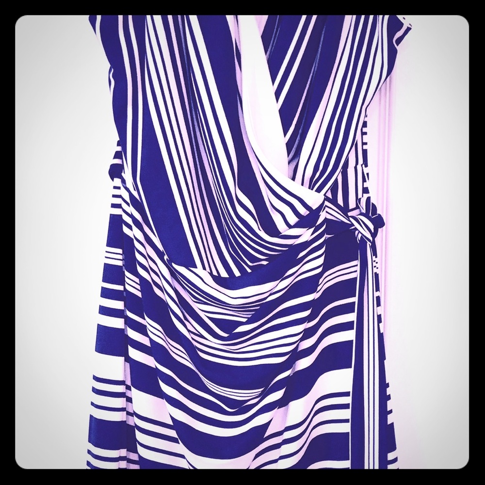 Jessica Simpson Nautical Halter dress