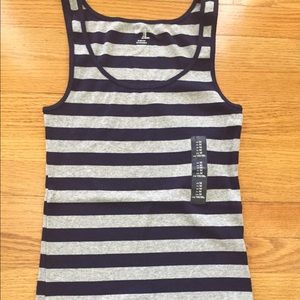 🆕GAP Blue & Gray Tank Top Medium