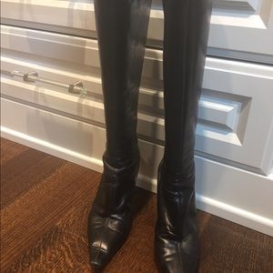 Jimmy Choo - black tall boots