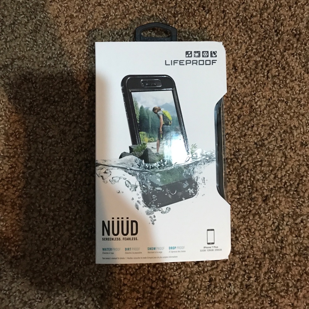 iPhone 7 plus Lifeproof nuude case
