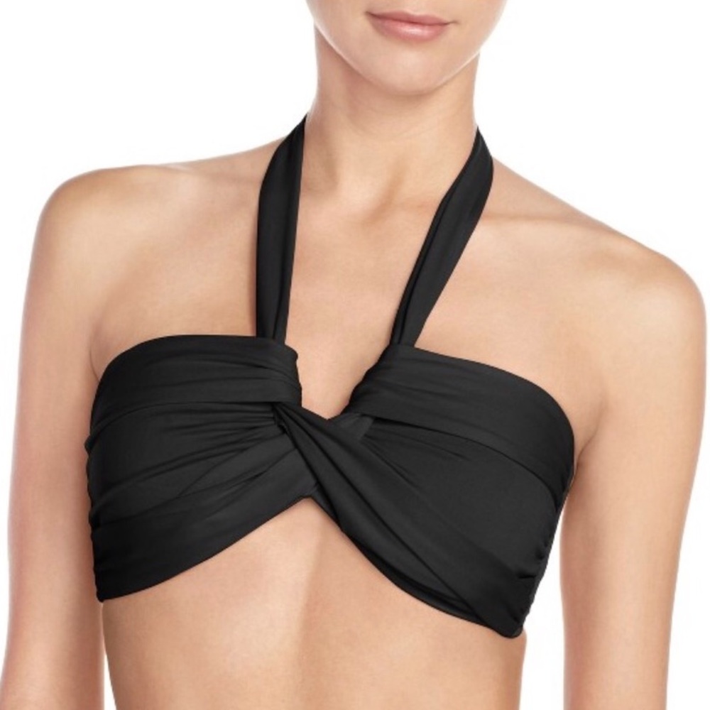 Must go!! Halter Black Bikini Top