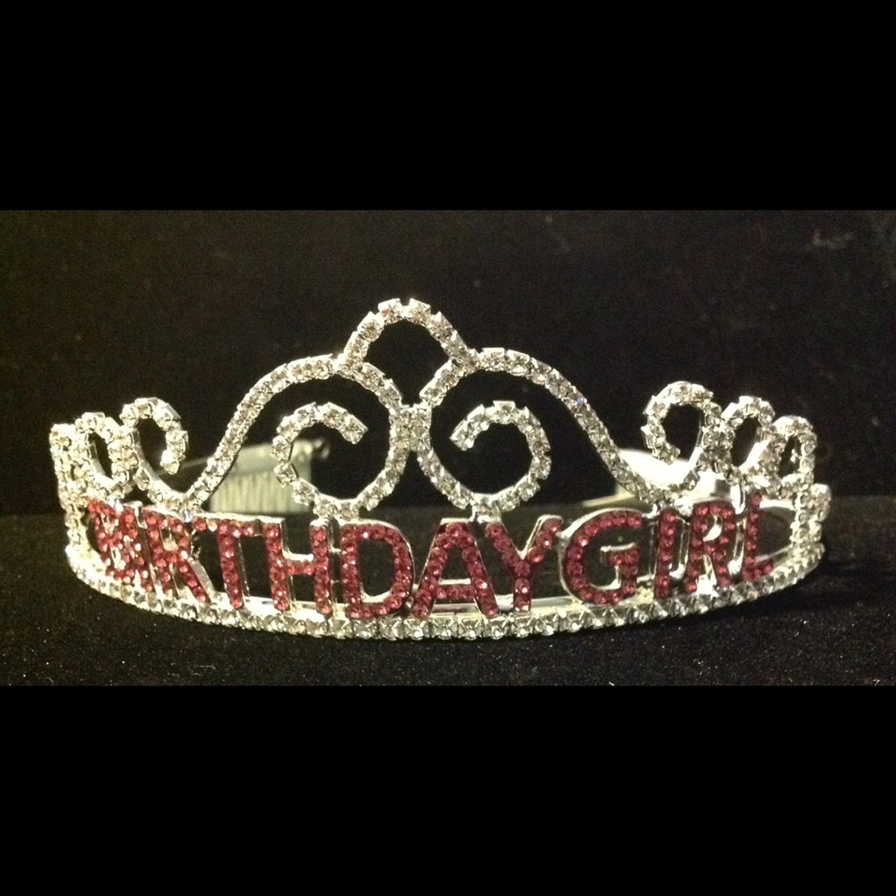 "Birthday Girl " Rhinestone Tiara