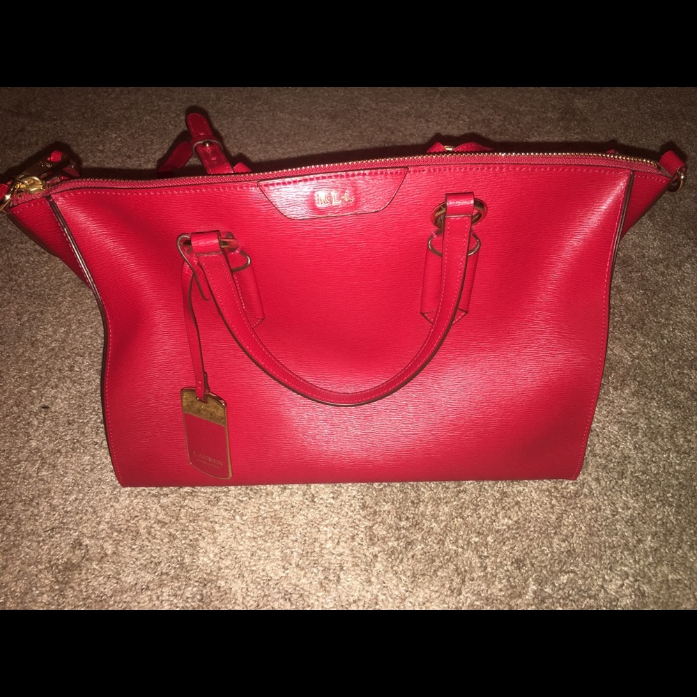 Ralph Lauren Tate Convertible Satchel