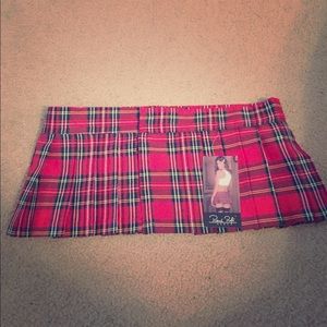 BRAND NEW Plaid Schoolgirl Skirt