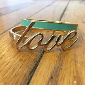 Kate Spade "Love" Bangle