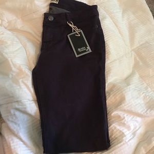 Purple jeans