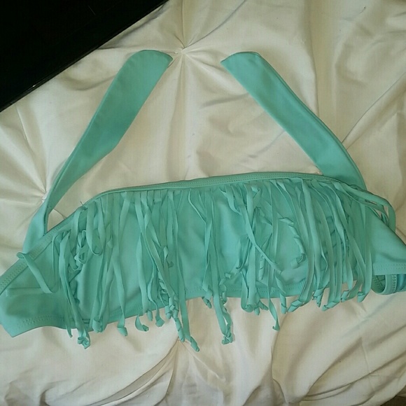 Turquoise swim top - Picture 1 of 1