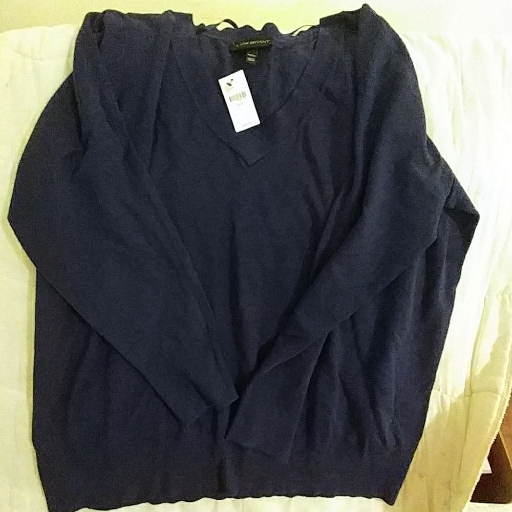 Lane Bryant v neck sweater. NWT