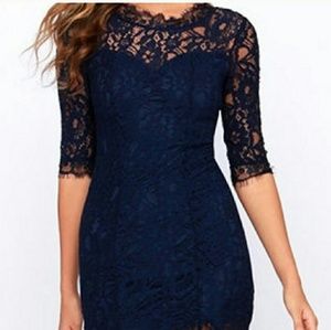 NWOT Lulu's Lace Dress