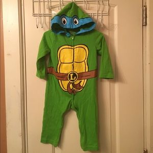 ✨Host Pick✨Ninja Turtle Hoodie Bodysuit