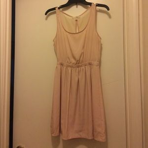 Nordstrom blush colored dress