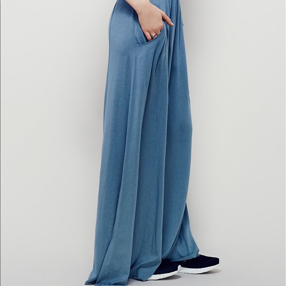 ||Free People|| Mad Cool Skirt in Blue