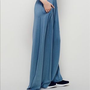 ||Free People|| Mad Cool Skirt in Blue