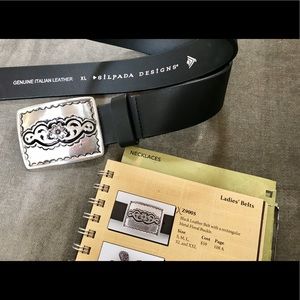 Silpada leather belt