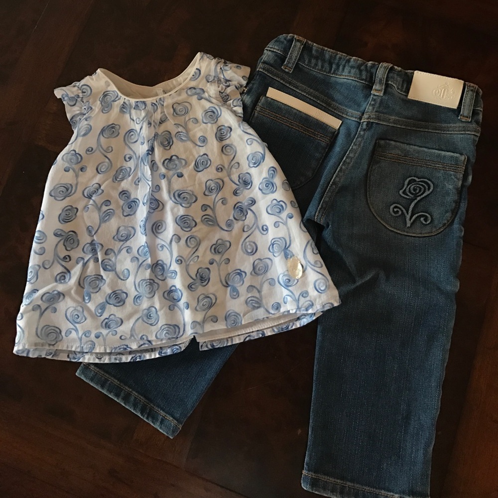 Authentic Baby Dior set like new