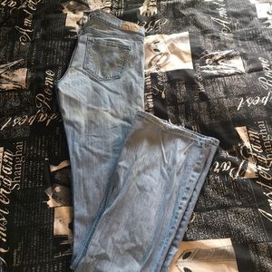 Hollister light blue jeans size 7L