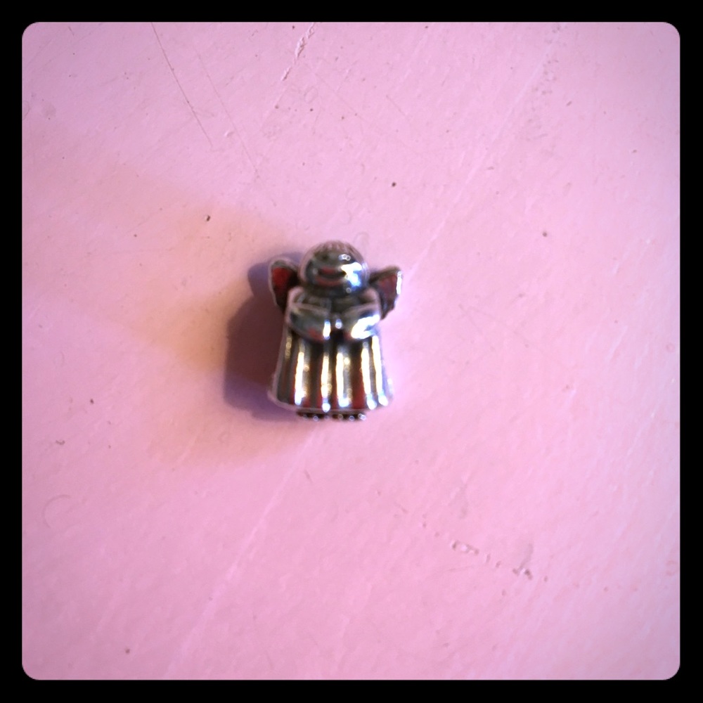 Authentic Pandora Sterling Silver Angel Bead/Charm
