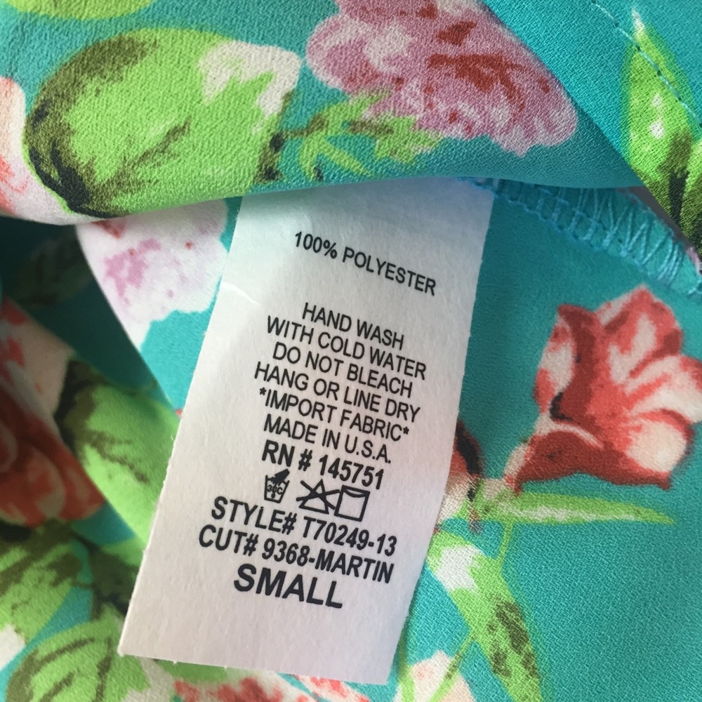 ❗️Last 2! S-M Floral print top - Picture 7 of 7
