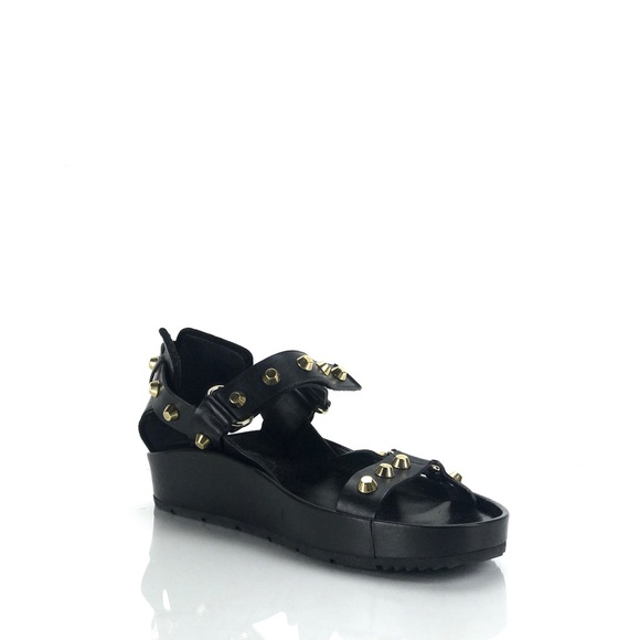 Balenciaga Studded Arena Platform Sandal - Picture 3 of 3