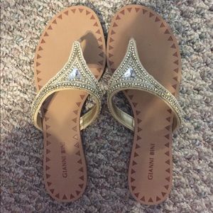 Jeweled sandals