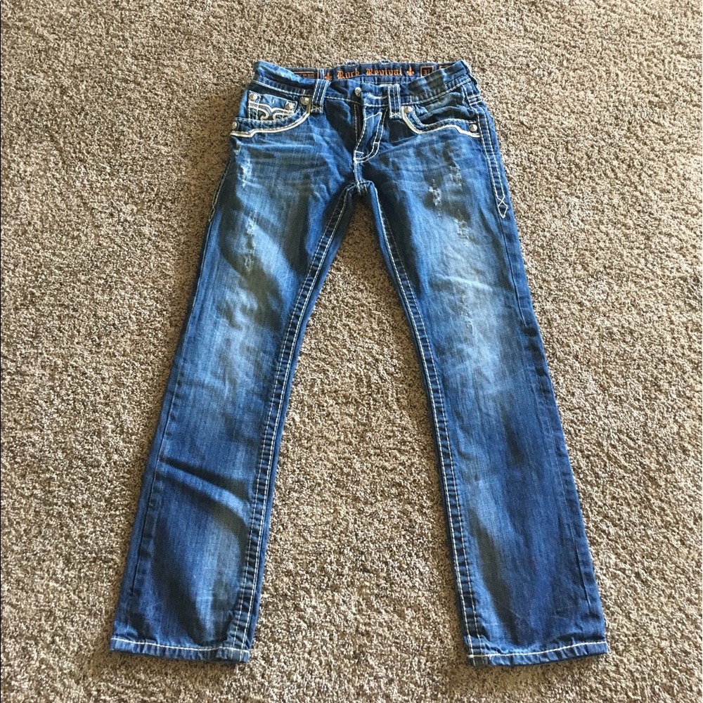 Rock revivals size 31 Dino cut  barely used