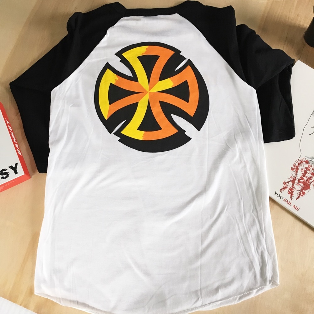 Independent Skate Baseball Tee