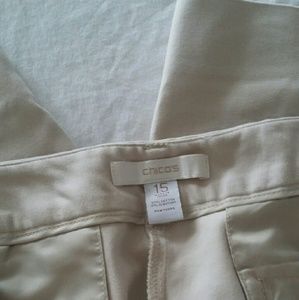 Nice kaki shorts from Chico's. Size 1.5