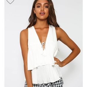 "Blissful top" by Aus brand PepperMayo